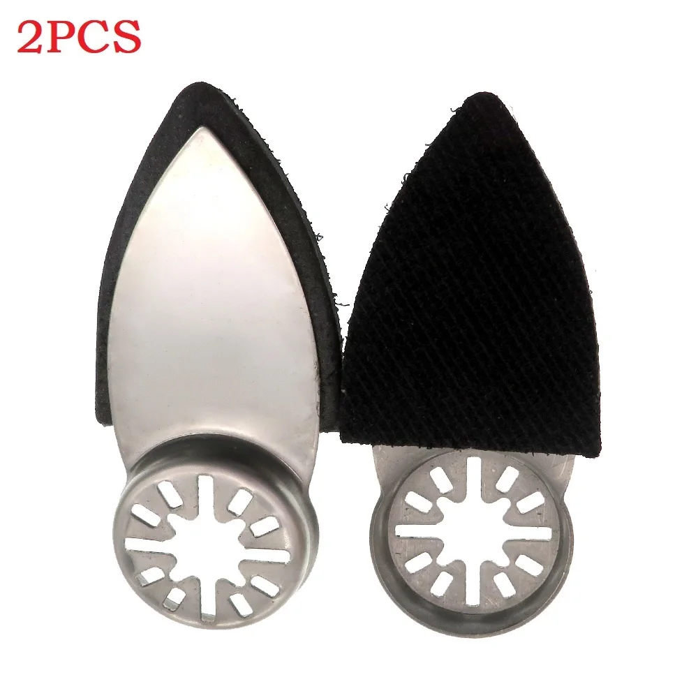2PCS 38X86mm Triangle Sanding Pads Oscillating Tool Sandpaper Sanding Finger Pad For Wood/Plaster Other Polish Sanding
2PCS 38X86mm Triangle Sanding Pads Oscillating Tool Sandpaper Sanding Finger Pad For Wood/Plaster Other Polish Sanding