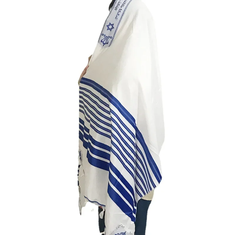 High Quality Prayer Shawl Israel Jewish Morning Praying Scarfs Talit Wraps 180x70cm
High Quality Prayer Shawl Israel Jewish Morning Praying Scarfs Talit Wraps 180x70cm