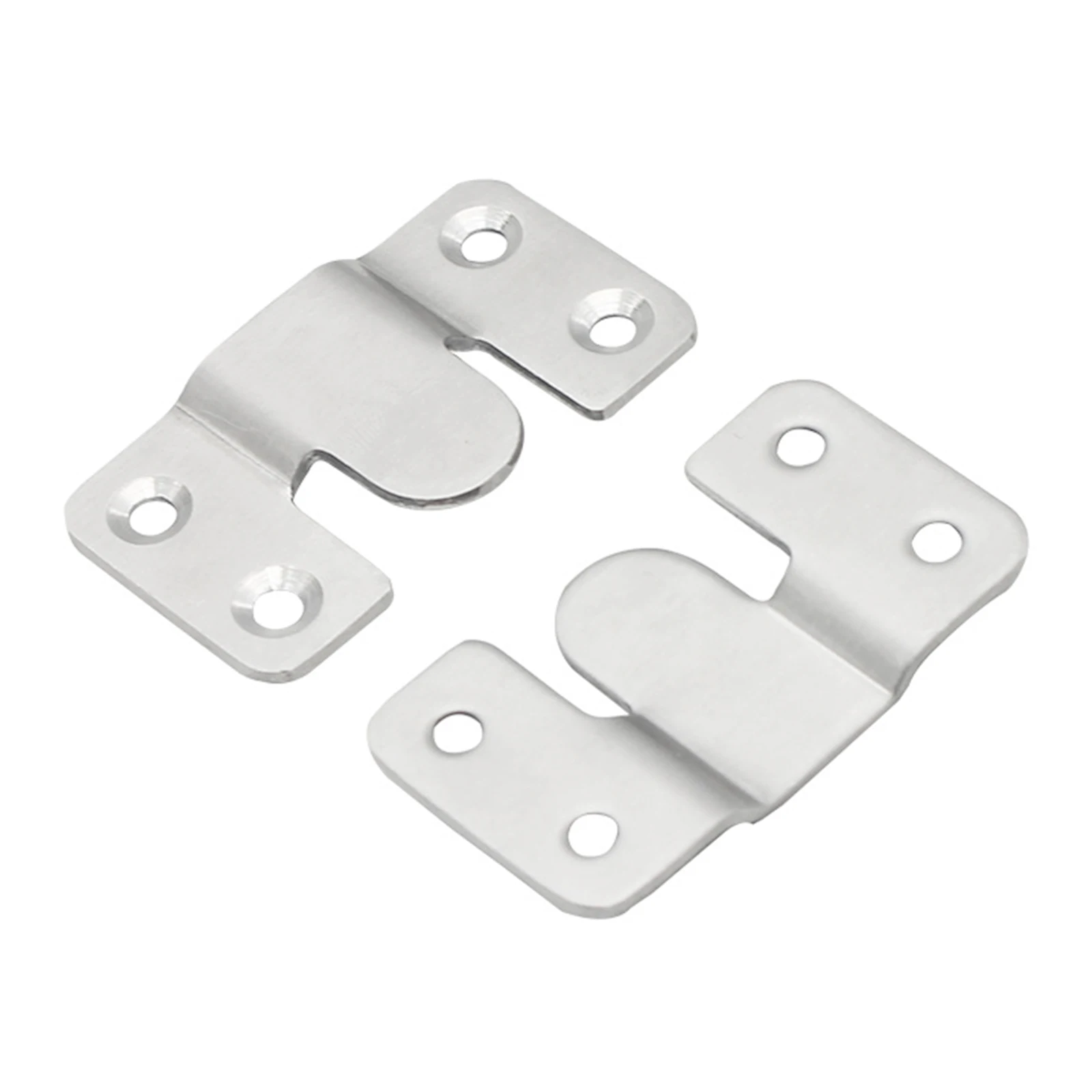 2Pcs 43*19mm/53*30mm Stainless Steel Hook Wall Hook With Screws Hanging Oil Painting Mirror Picture Frame Hanger Hardware 
2Pcs 43*19mm/53*30mm Stainless Steel Hook Wall Hook With Screws Hanging Oil Painting Mirror Picture Frame Hanger Hardware
