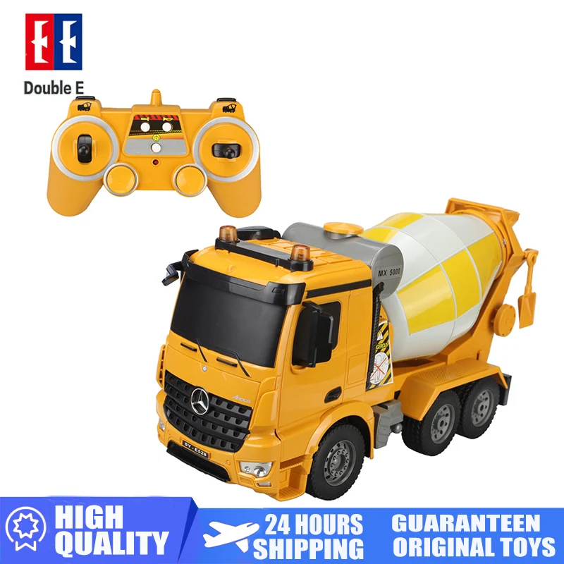 

Double E 1:20 Benz Authorized Remote Control Concrete Mixer Truck Large RC Car Engineering Vehicle Toys for Boys Children Gifts