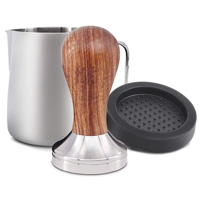 Espresso Tamper 51mm - Coffee Tamper with Dalbergia Odorifera Handle - Espresso Press Hand Tamp Fits 51mm
Espresso Tamper 51mm - Coffee Tamper with Dalbergia Odorifera Handle - Espresso Press Hand Tamp Fits 51mm