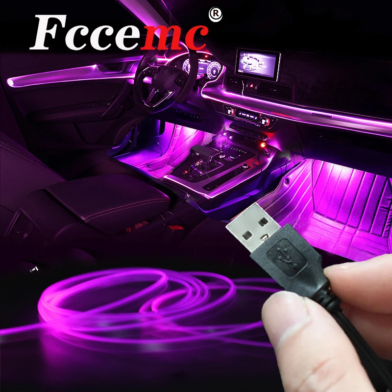 Decorative Lighting RGB Auto Backlight LED Car Interior Accessories Atmosphere Lamp Dashboard Console Auto Ambient Lights Strips
Decorative Lighting RGB Auto Backlight LED Car Interior Accessories Atmosphere Lamp Dashboard Console Auto Ambient Lights Strips