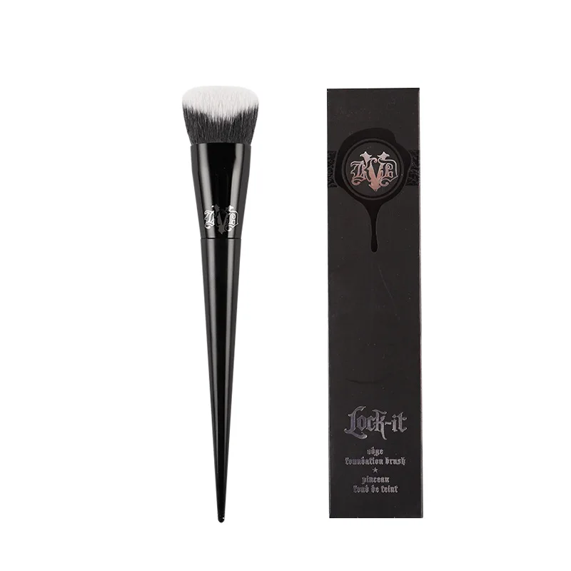 

New Makeup Brushes Professional 3D Foundation Brush No.10 - Black Perfect Foundation Sculpt Contour Makeup Brush