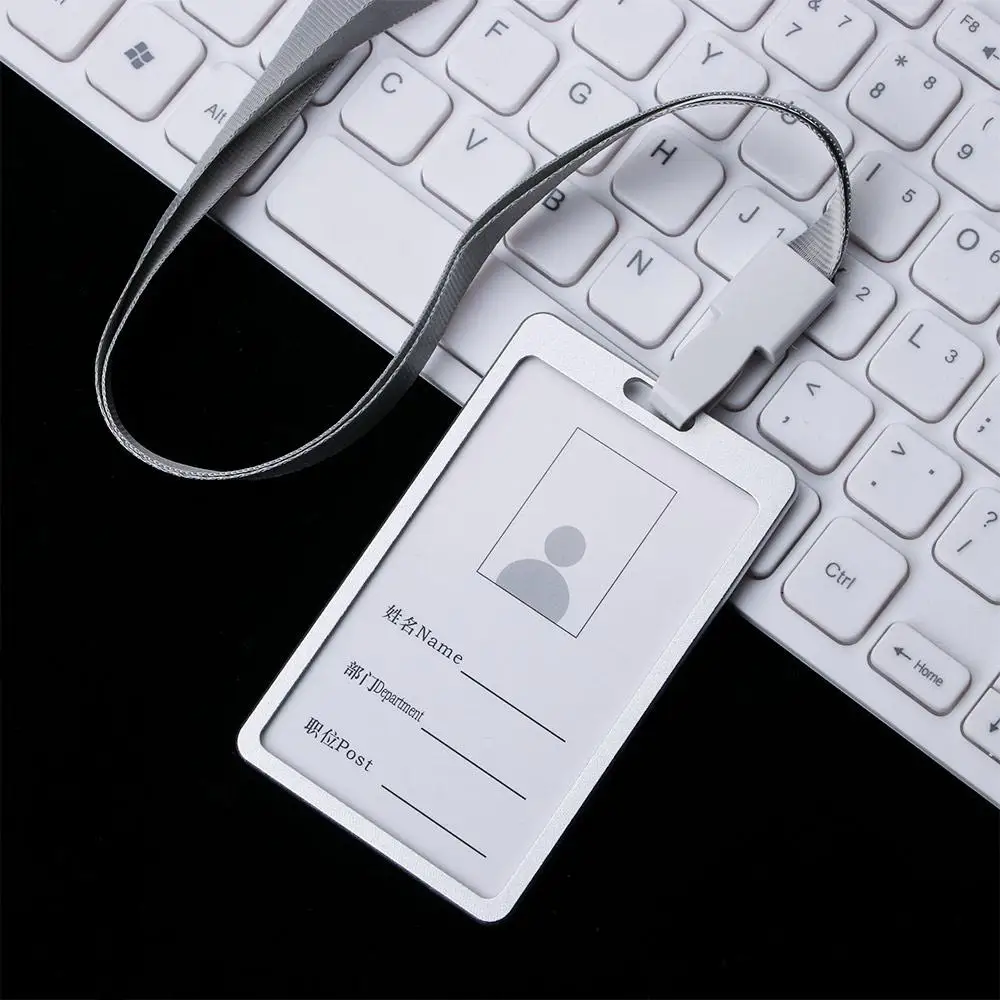 Credit Employee Identity Security Metal Case Name Certificate Company ID Card Holder Pass Tag with Lanyard Work Badge
Credit Employee Identity Security Metal Case Name Certificate Company ID Card Holder Pass Tag with Lanyard Work Badge