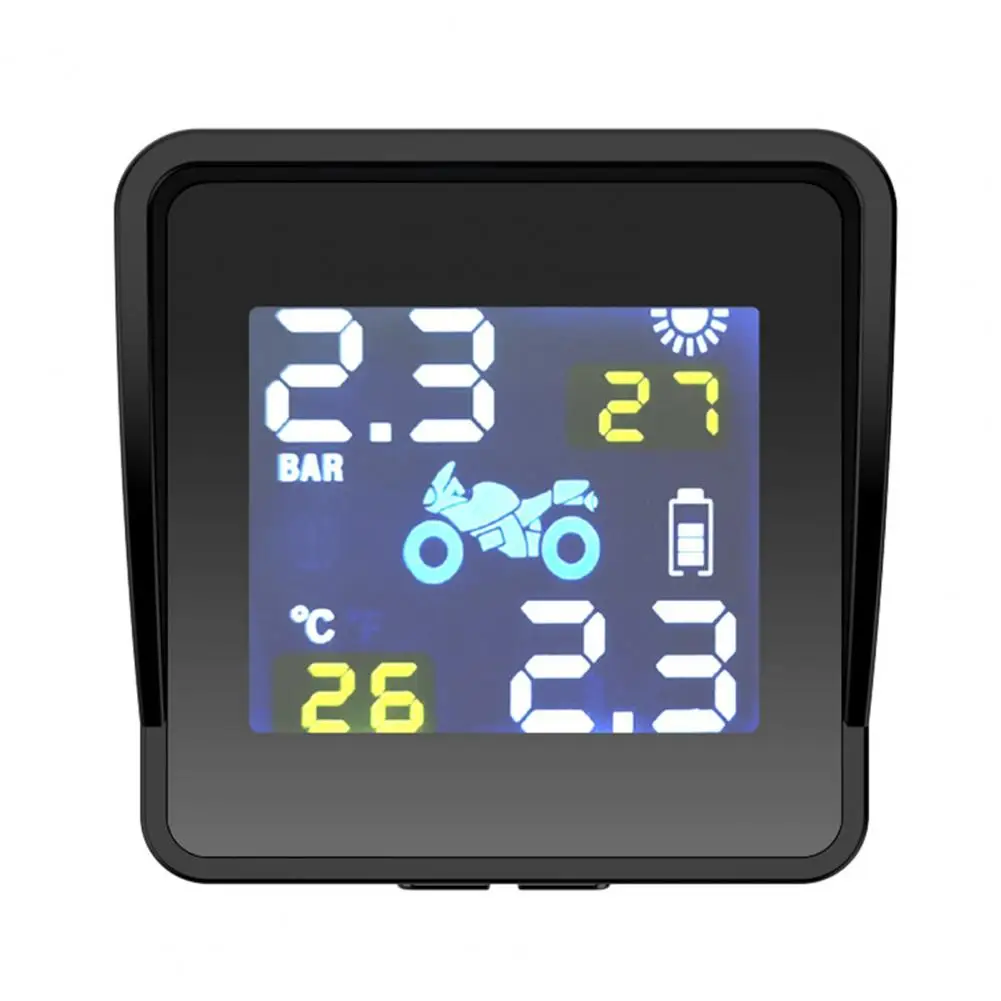 Tire Pressure Detector USB Rechargeable Wireless Sensing Monitoring Tire Pressure Monitor for Motorbike
Tire Pressure Detector USB Rechargeable Wireless Sensing Monitoring Tire Pressure Monitor for Motorbike