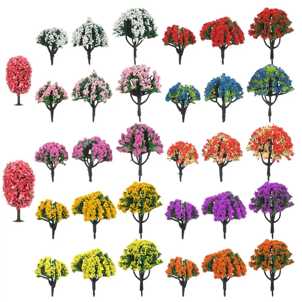 Model Train Miniature Flower Tree Building Landscape Accessories Railroad Decoration Artificial Scenery Trees
Model Train Miniature Flower Tree Building Landscape Accessories Railroad Decoration Artificial Scenery Trees