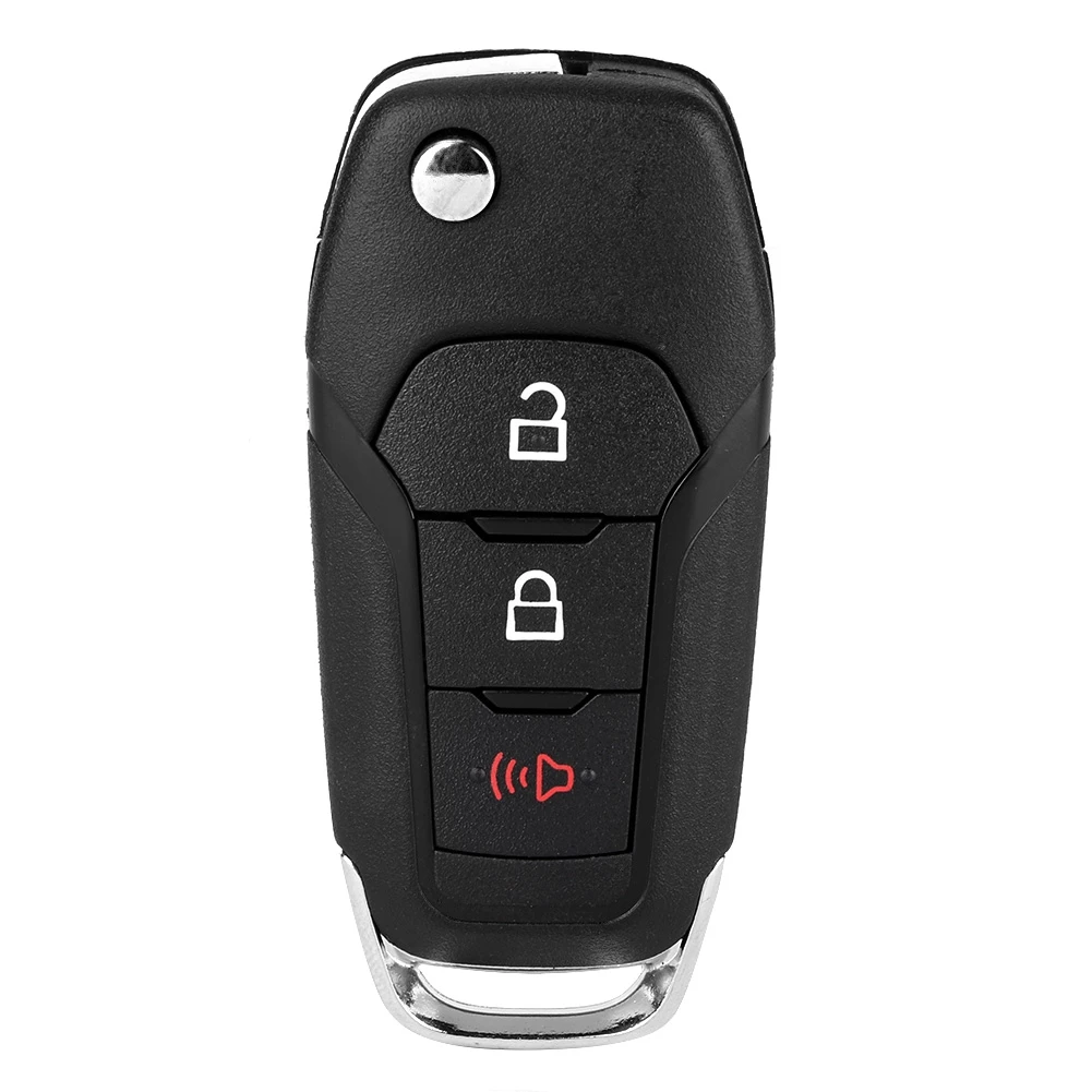 Keyless Remote Flip Key Fob Fit for Ford 2015 2016 2017 2018 2019 F-150 F-250 F-350 5923667
Keyless Remote Flip Key Fob Fit for Ford 2015 2016 2017 2018 2019 F-150 F-250 F-350 5923667