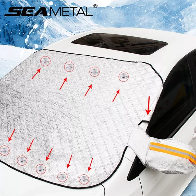 Car Snow Cover Universal Car Covers for front windshiels Waterproof Anti Snow Ice Frost UV-protective Winter Auto Exterior Cover
Car Snow Cover Universal Car Covers for front windshiels Waterproof Anti Snow Ice Frost UV-protective Winter Auto Exterior Cover