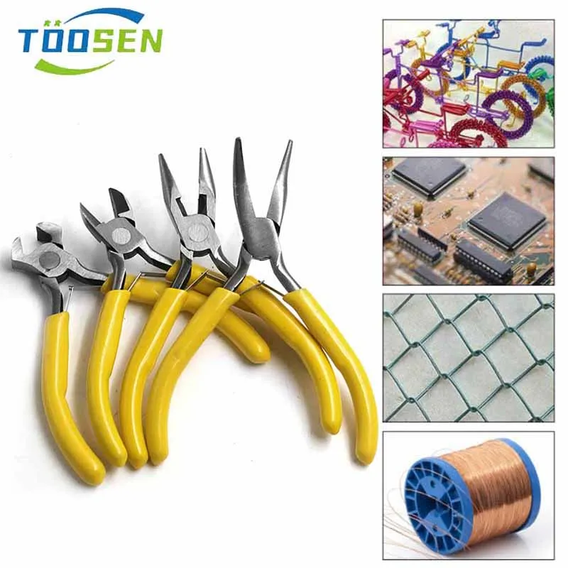 5 Inch Mini Multiple Pliers Long/Curved/Round Nose Wire Cutter Pliers Household Jewelry Making Industrial Pipe Repair Tool
5 Inch Mini Multiple Pliers Long/Curved/Round Nose Wire Cutter Pliers Household Jewelry Making Industrial Pipe Repair Tool