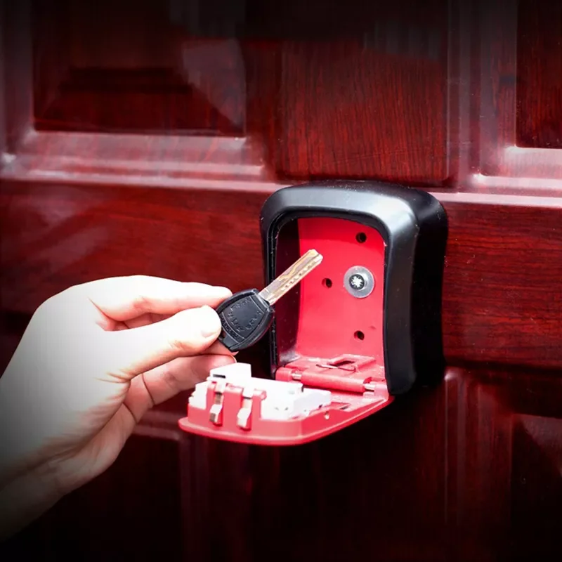 4 Digit Combination Key Storage Lock Box Indoor Outdoo Key Lock Box Wall Mounted Aluminum alloy Key Safe Box Weatherproof
4 Digit Combination Key Storage Lock Box Indoor Outdoo Key Lock Box Wall Mounted Aluminum alloy Key Safe Box Weatherproof