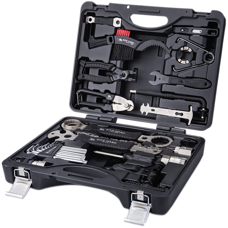 BIKE HAND Bicycle Repair Tools 20 In 1 Bike Multitool Kit For MTB Road Bikes Home Repair Set Tire Lever Chain Tools
BIKE HAND Bicycle Repair Tools 20 In 1 Bike Multitool Kit For MTB Road Bikes Home Repair Set Tire Lever Chain Tools