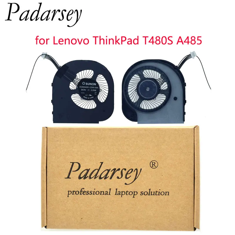 Padarsey Replacement Notebook CPU Cooling Fan for Lenovo ThinkPad T480S A485 Series Laptop EG50040S1-CD00-S9A
Padarsey Replacement Notebook CPU Cooling Fan for Lenovo ThinkPad T480S A485 Series Laptop EG50040S1-CD00-S9A