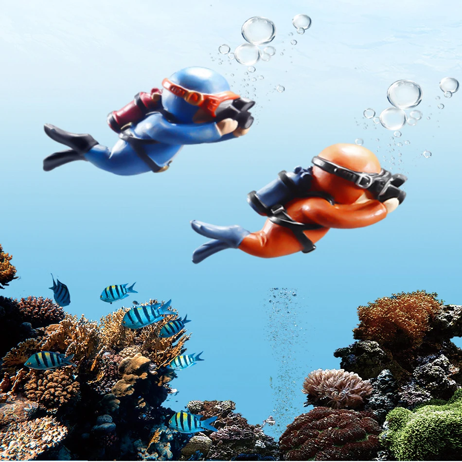 New Aquarium Decoration Diver Shape Fish Tank Decoration Flotation Device Landscaping Floating Landscape Aquarium Accessories 
New Aquarium Decoration Diver Shape Fish Tank Decoration Flotation Device Landscaping Floating Landscape Aquarium Accessories