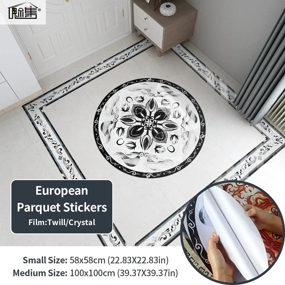 Modern Parquet Floor Stickers for Corridor Living Room Dining Room Kitchen Waterproof Wear-resistant Home Decals Vinyl Art Mural
Modern Parquet Floor Stickers for Corridor Living Room Dining Room Kitchen Waterproof Wear-resistant Home Decals Vinyl Art Mural