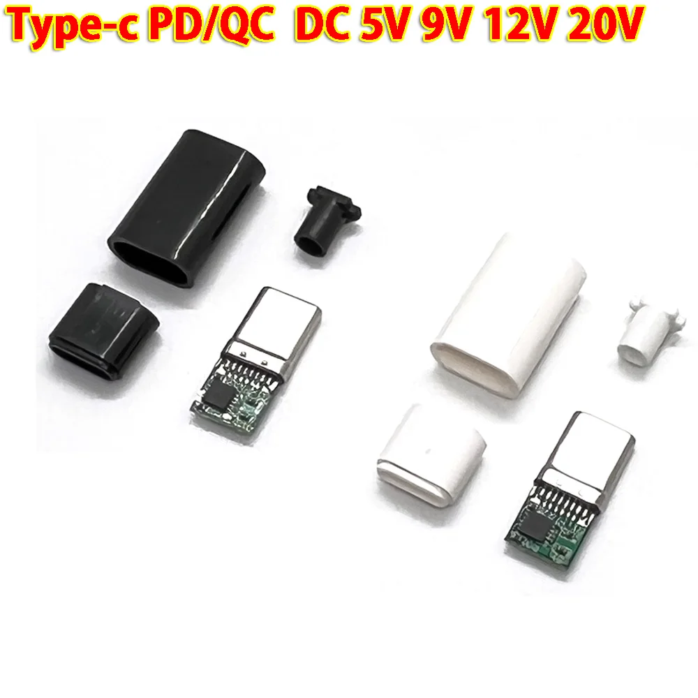 1set 16Pin USB-C PD Male PD/QC Decoy Board Fast Charge USB Type-c to DC 5V 9V 12V 20V High Speed Charger Power With housing
1set 16Pin USB-C PD Male PD/QC Decoy Board Fast Charge USB Type-c to DC 5V 9V 12V 20V High Speed Charger Power With housing