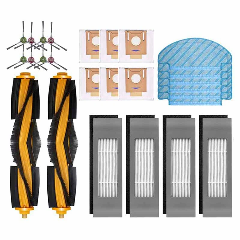 For ECOVACS Deebot T9 AIVI T8 AIVI N8 Pro Spare Parts Robot Vacuum Cleaner Mop Cloth Side Main Brush Dust Bag Filter
For ECOVACS Deebot T9 AIVI T8 AIVI N8 Pro Spare Parts Robot Vacuum Cleaner Mop Cloth Side Main Brush Dust Bag Filter