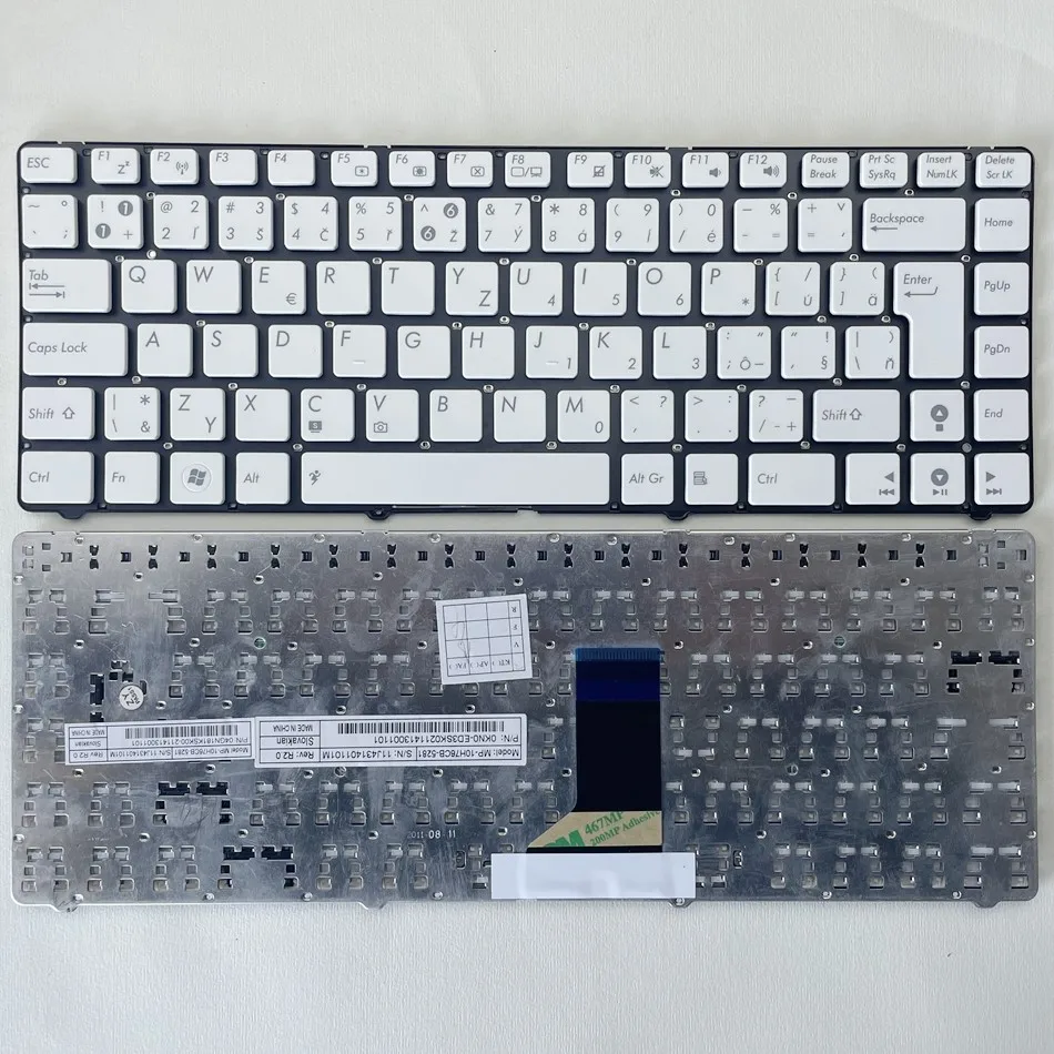 Slovak+Czech Keyboard for ASUS U30 U31 U31F U31S U31Sg U31Sd U31Jg U35 U35F U35J U35Jc U36 U36Jc U41 U45 U45J CS Layout
Slovak+Czech Keyboard for ASUS U30 U31 U31F U31S U31Sg U31Sd U31Jg U35 U35F U35J U35Jc U36 U36Jc U41 U45 U45J CS Layout