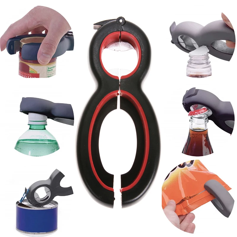 6 In 1 Multi Function Can Beer Bottle Opener All In One Jar Gripper Can Beer Lid Twist Off Jar Wine
6 In 1 Multi Function Can Beer Bottle Opener All In One Jar Gripper Can Beer Lid Twist Off Jar Wine