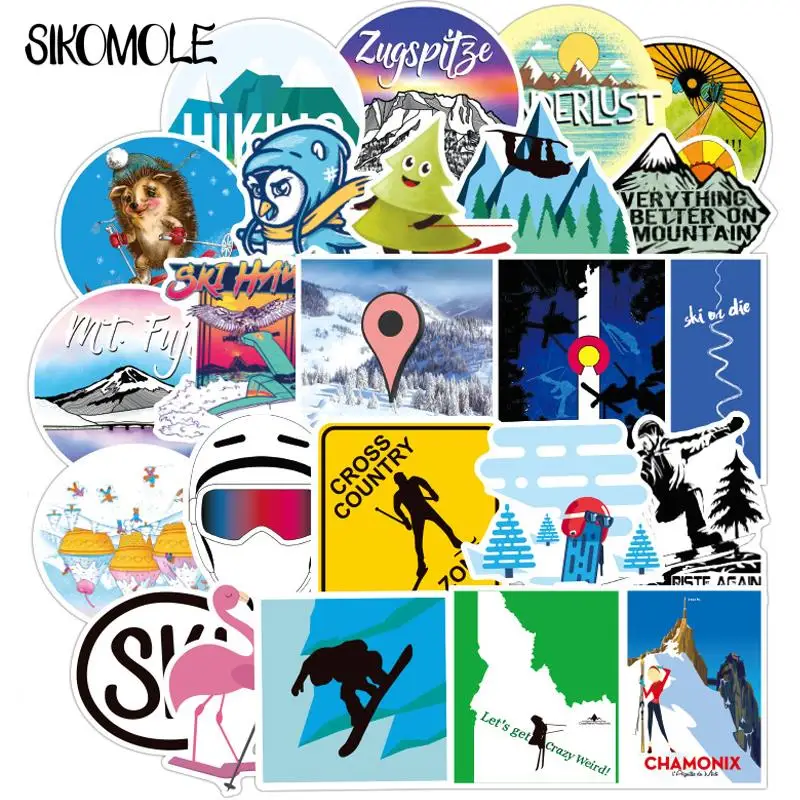 10/30/70PCS Cartoon Skiing Stickers Sports DIY Toy Car Skateboard Luggage Snowboard Fridge Laptop Graffite Stickers Decals F5
10/30/70PCS Cartoon Skiing Stickers Sports DIY Toy Car Skateboard Luggage Snowboard Fridge Laptop Graffite Stickers Decals F5