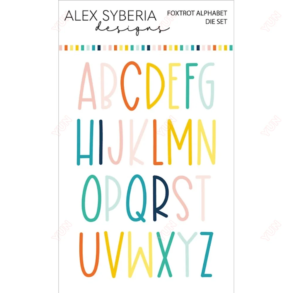 New Vixen Alphabet Die Set Metal Cutting Die Hot Foil Die Craft Paper Making Stencils Handmade
New Vixen Alphabet Die Set Metal Cutting Die Hot Foil Die Craft Paper Making Stencils Handmade
