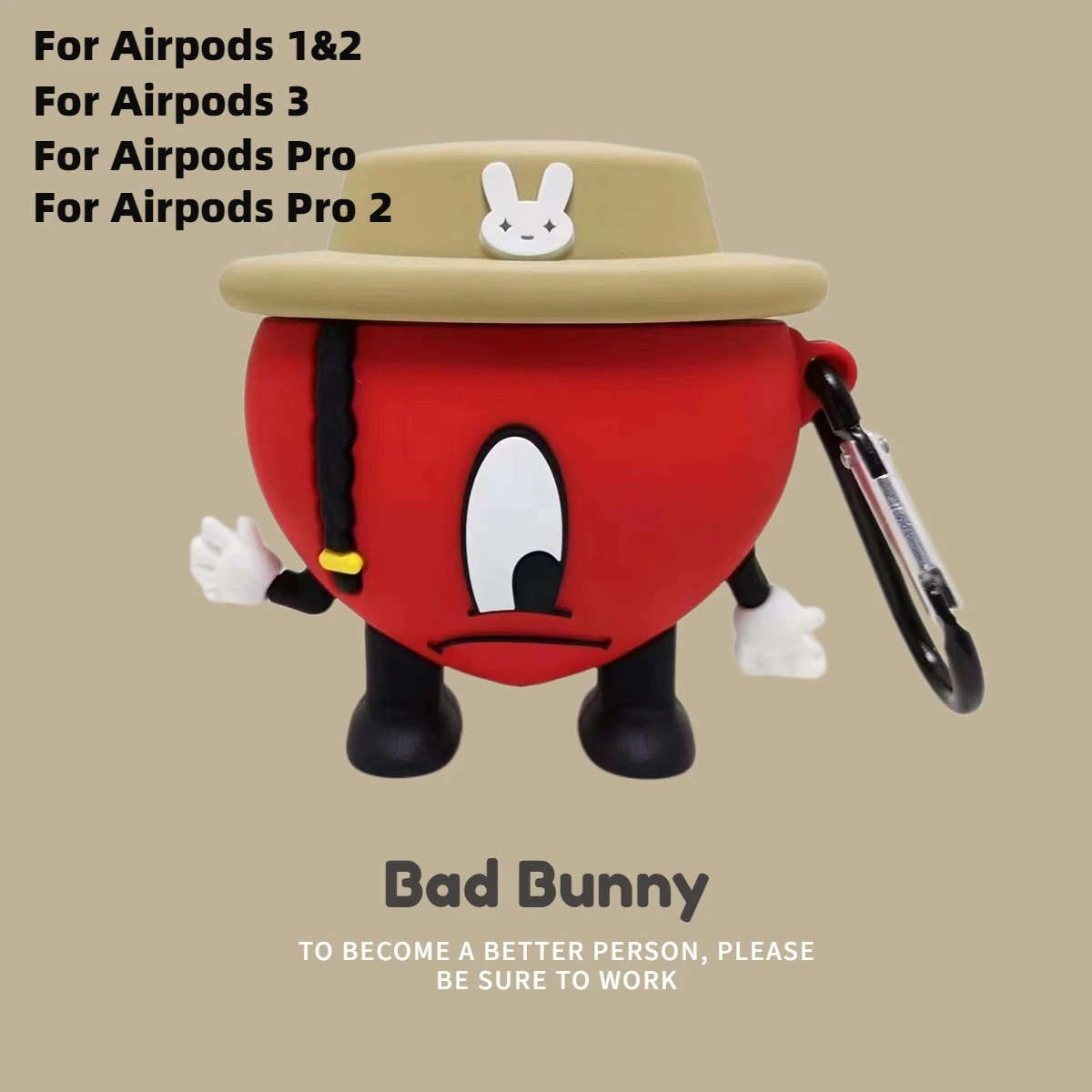 Новинка мультяшный летние наушники Sin Ti Bad Bunny Airpods pro 2 Чехол для Airpods 3 Pro 1 2 беспроводные Bluetooth наушники защитный чехол Лидер продаж
Новинка мультяшный летние наушники Sin Ti Bad Bunny Airpods pro 2 Чехол для Airpods 3 Pro 1 2 беспроводные Bluetooth наушники защитный чехол Лидер продаж