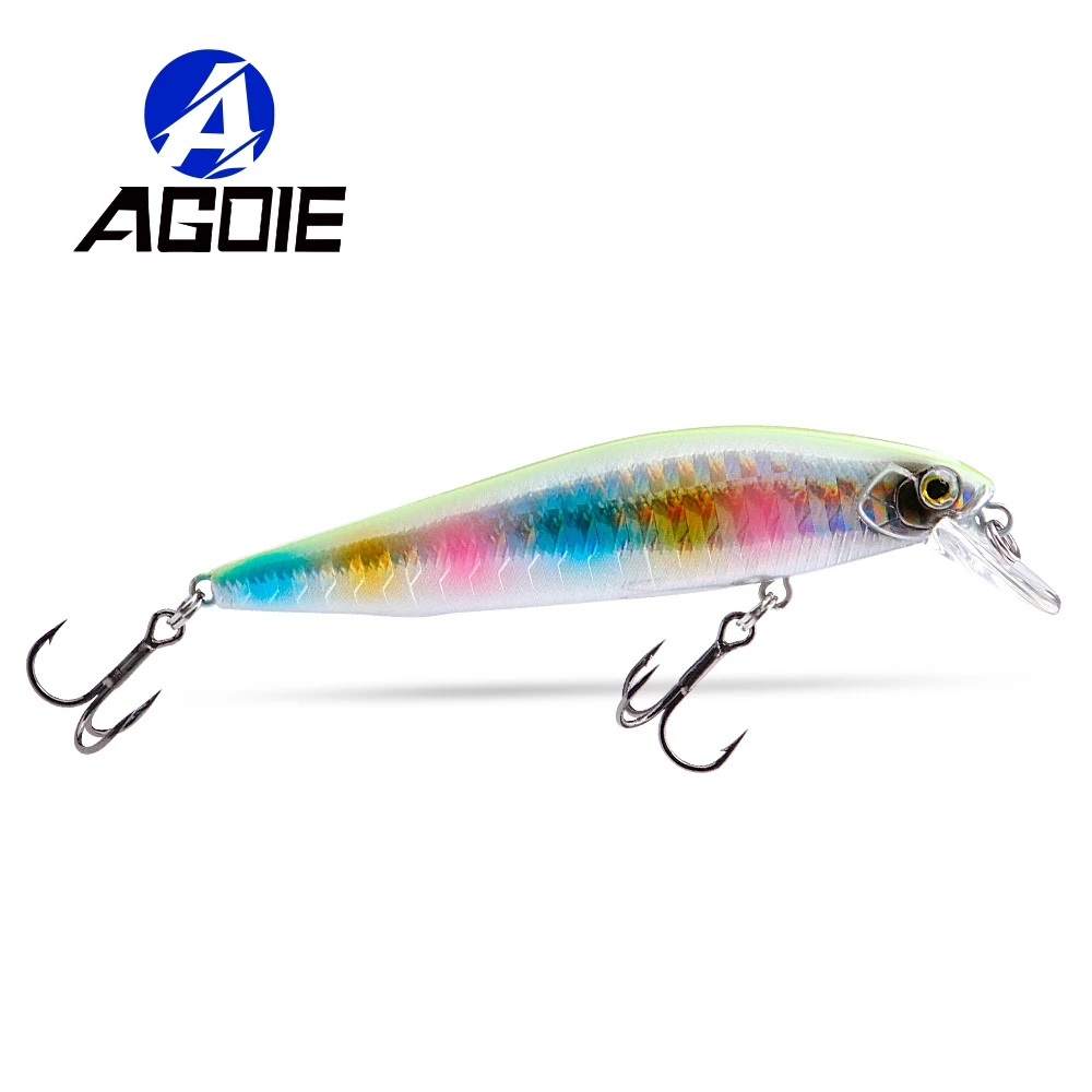 Agoie Lifelike Sinking Minnow Wobblers With Holographic Finish Fishing Lure 70mm 90mm Perfect For Panfish Trout And Bass Fishing
Agoie Lifelike Sinking Minnow Wobblers With Holographic Finish Fishing Lure 70mm 90mm Perfect For Panfish Trout And Bass Fishing