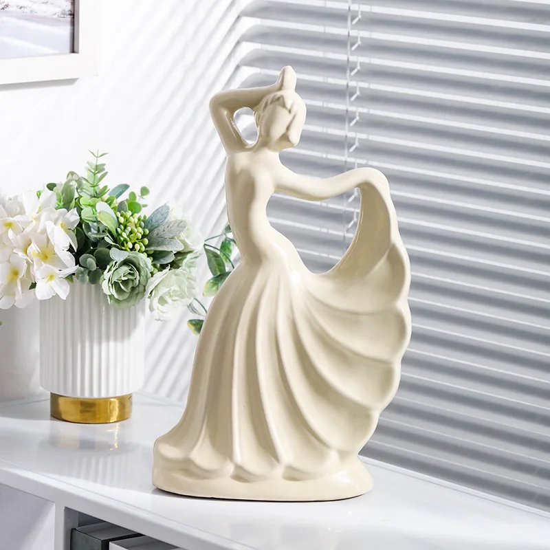 European Ceramic Dancer Goddess Sculpture Home Decoration Living Room Dining Room Table Decoration Wedding Decoration Crafts
European Ceramic Dancer Goddess Sculpture Home Decoration Living Room Dining Room Table Decoration Wedding Decoration Crafts