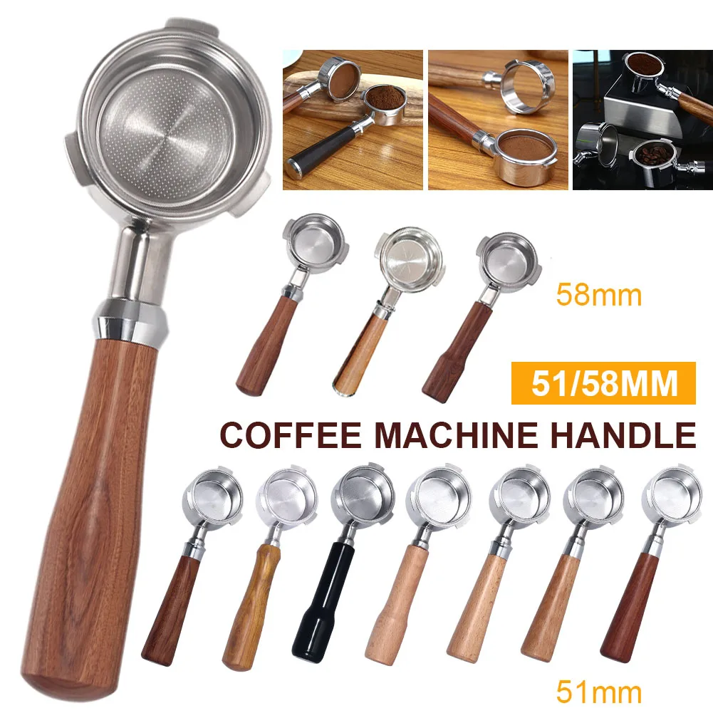 51/58mm Coffee Bottomless Portafilter for Delonghi EC680 EC685 Filter Basket Replacement Espresso Machine Accessory Coffee Tool
51/58mm Coffee Bottomless Portafilter for Delonghi EC680 EC685 Filter Basket Replacement Espresso Machine Accessory Coffee Tool