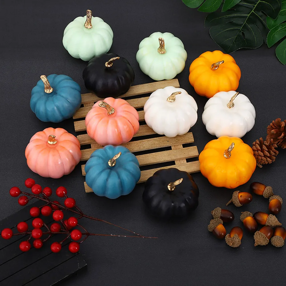 Small Artificial Pumpkin Foam Simulation Pumpkin Autumn Halloween Harvest Party Props DIY Crafts Table Ornament Decoration
Small Artificial Pumpkin Foam Simulation Pumpkin Autumn Halloween Harvest Party Props DIY Crafts Table Ornament Decoration