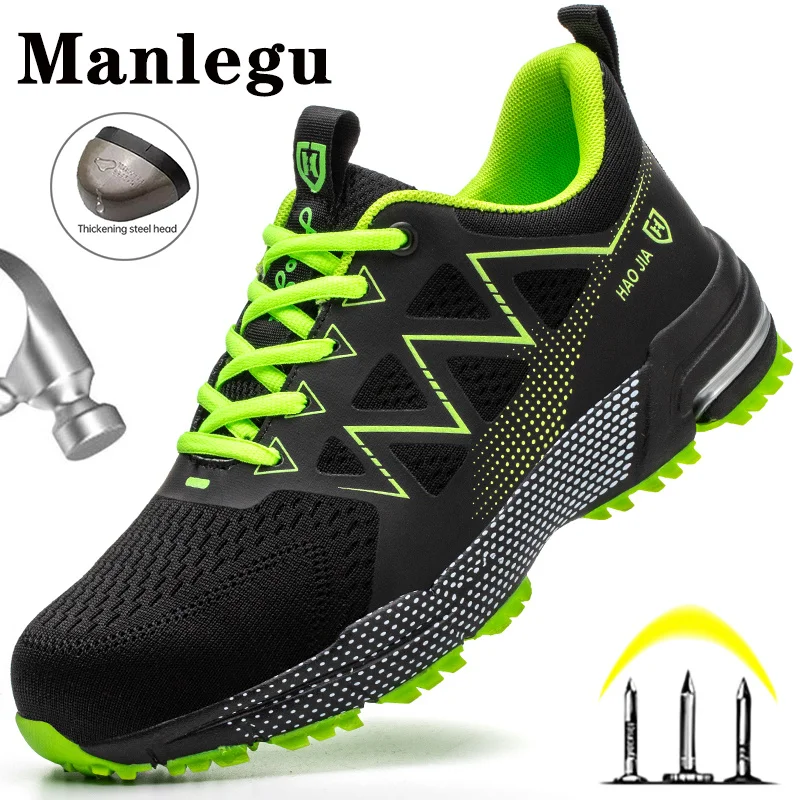 Safety Shoes Man Women For Work Sneakers Anti-Smash Lightweight Breathle Men Work Shoes Steel Toe Indestructible Shoes Male
Safety Shoes Man Women For Work Sneakers Anti-Smash Lightweight Breathle Men Work Shoes Steel Toe Indestructible Shoes Male