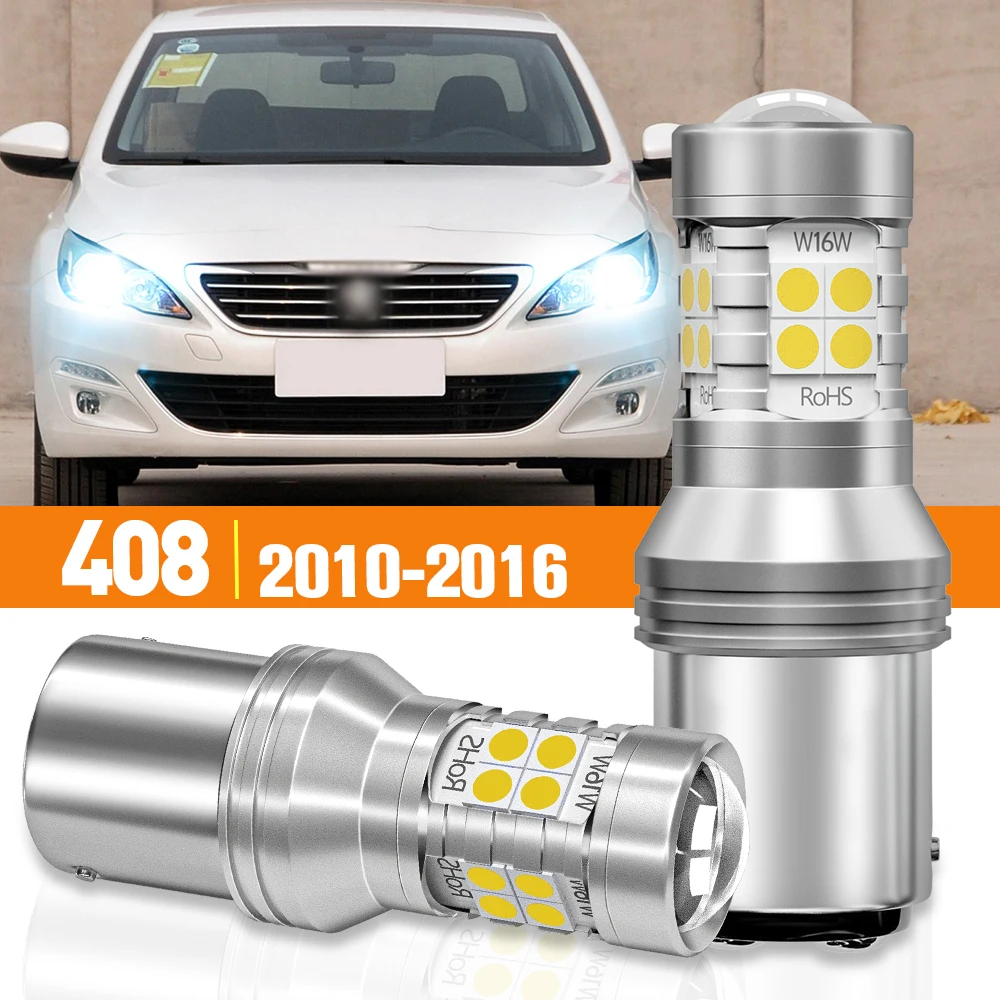 2pcs LED Daytime Running Light DRL For Peugeot 408 2010-2016 2011 2012 2013 2014 2015 Accessories Canbus Lamp
2pcs LED Daytime Running Light DRL For Peugeot 408 2010-2016 2011 2012 2013 2014 2015 Accessories Canbus Lamp