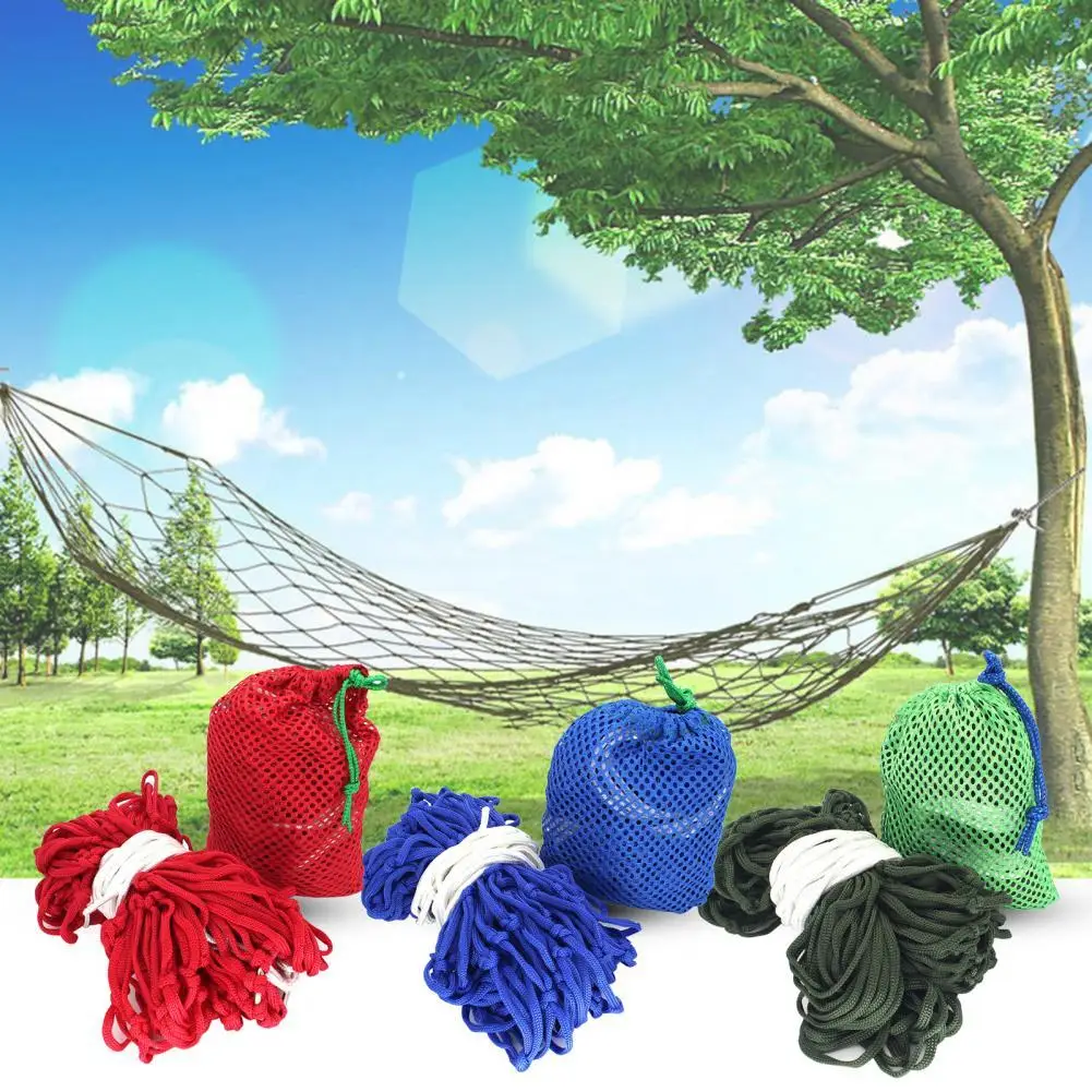 1 Set Useful Travel Hammock Comfortable Bright-colored Outdoor Hammock Sturdy Construction Outdoor Hammock
1 Set Useful Travel Hammock Comfortable Bright-colored Outdoor Hammock Sturdy Construction Outdoor Hammock
