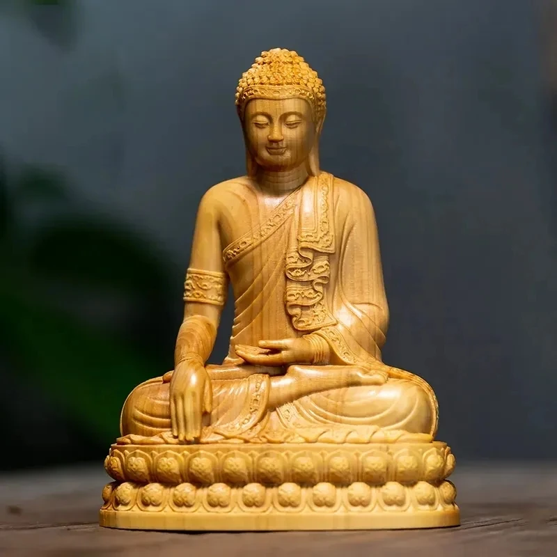 10CM Mini High Quality Shakyamuni Buddha Boxwood Figurines Buddha Statues Home Decoration Fengshui Ornaments
10CM Mini High Quality Shakyamuni Buddha Boxwood Figurines Buddha Statues Home Decoration Fengshui Ornaments