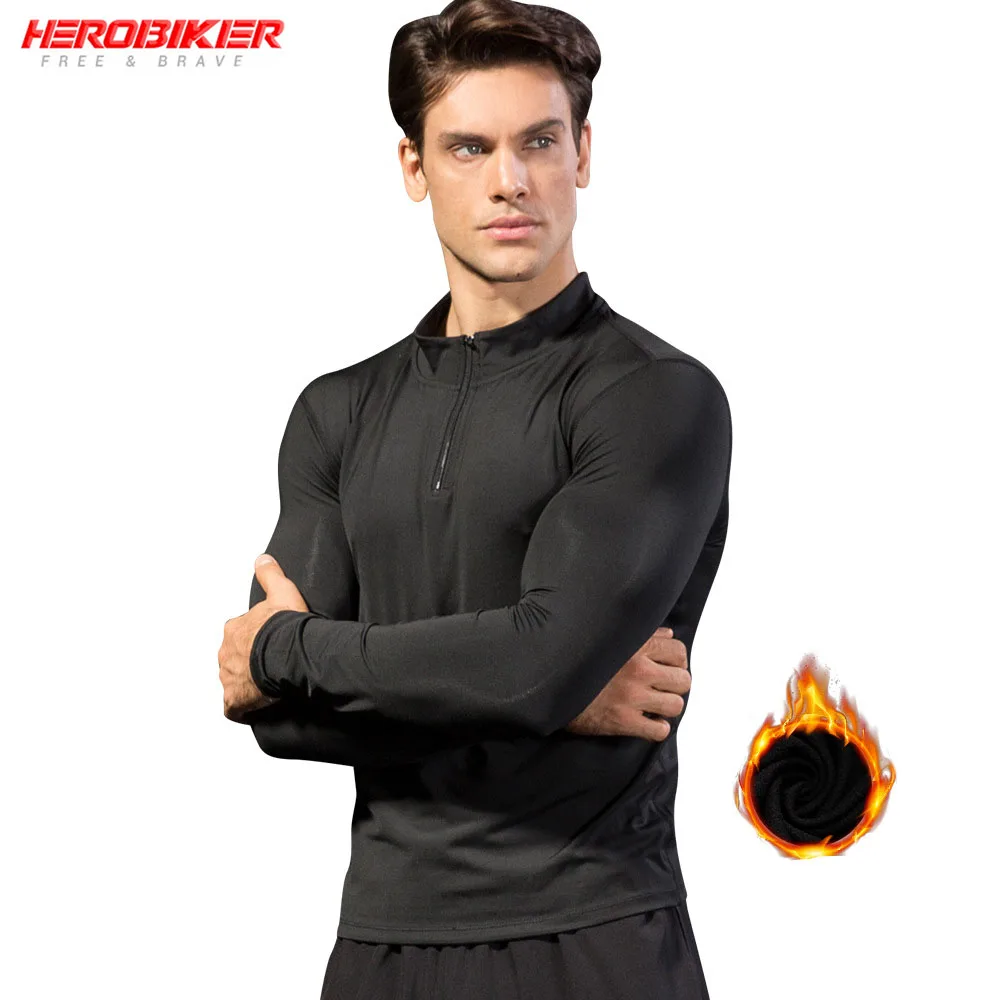 Термобелье мужское с флисовой подкладкой, мотоциклетная Спортивная футболка для бега, облегающая компрессионная рубашка с длинным рукавом...
Термобелье мужское с флисовой подкладкой, мотоциклетная Спортивная футболка для бега, облегающая компрессионная рубашка с длинным рукавом...