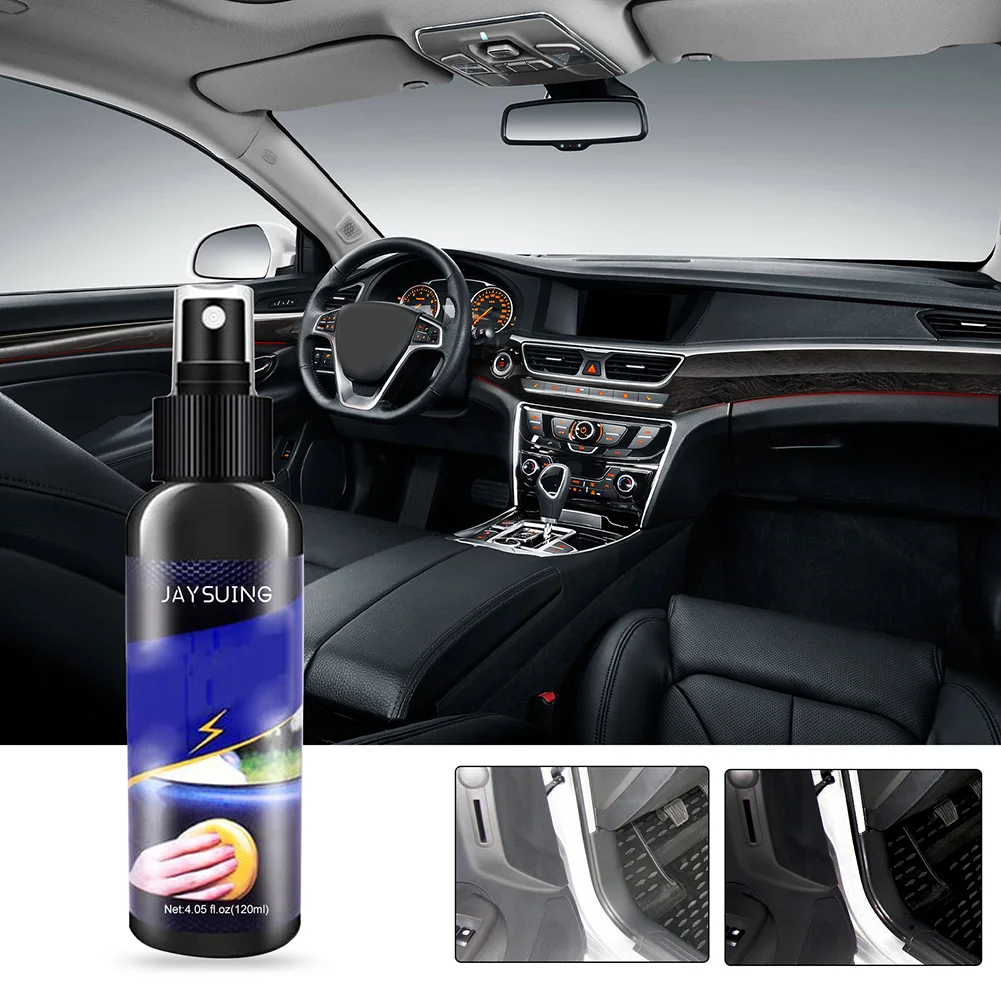 120ML Car Interior Restorer Leather Repair Instrument Panel Retreading Agent Plastic Part Retreading Restore Agent Liquid Spray
120ML Car Interior Restorer Leather Repair Instrument Panel Retreading Agent Plastic Part Retreading Restore Agent Liquid Spray