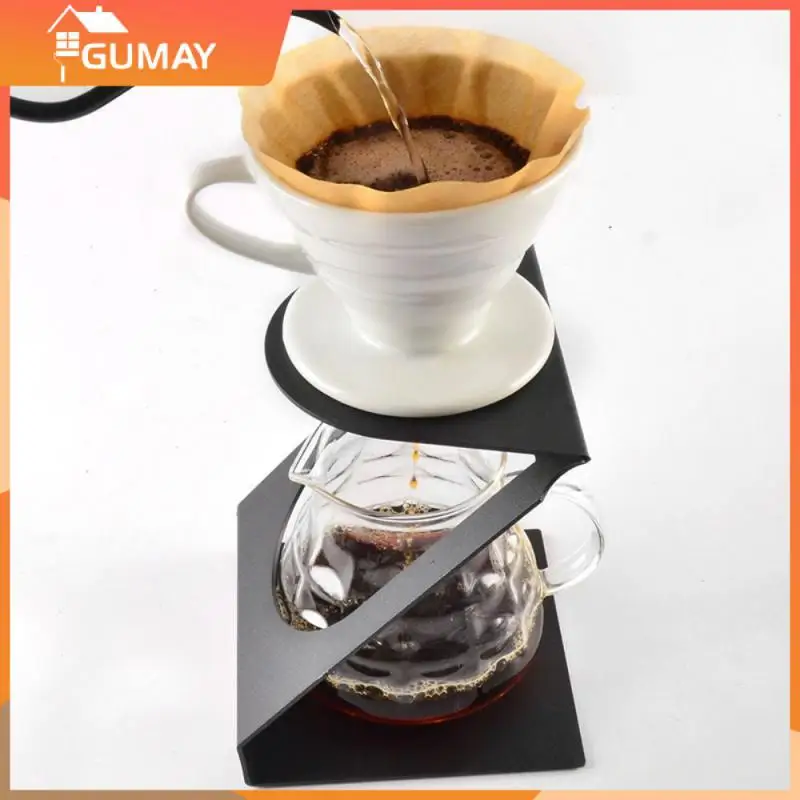 Кофейная фотобумага ручной Пробивной металлический фильтр рамка держатель Бумажная стойка простой геометрический корпус из нержавеющей стали с металлическим покрытием кофейная посуда 
Кофейная фотобумага ручной Пробивной металлический фильтр рамка держатель Бумажная стойка простой геометрический корпус из нержавеющей стали с металлическим покрытием кофейная посуда