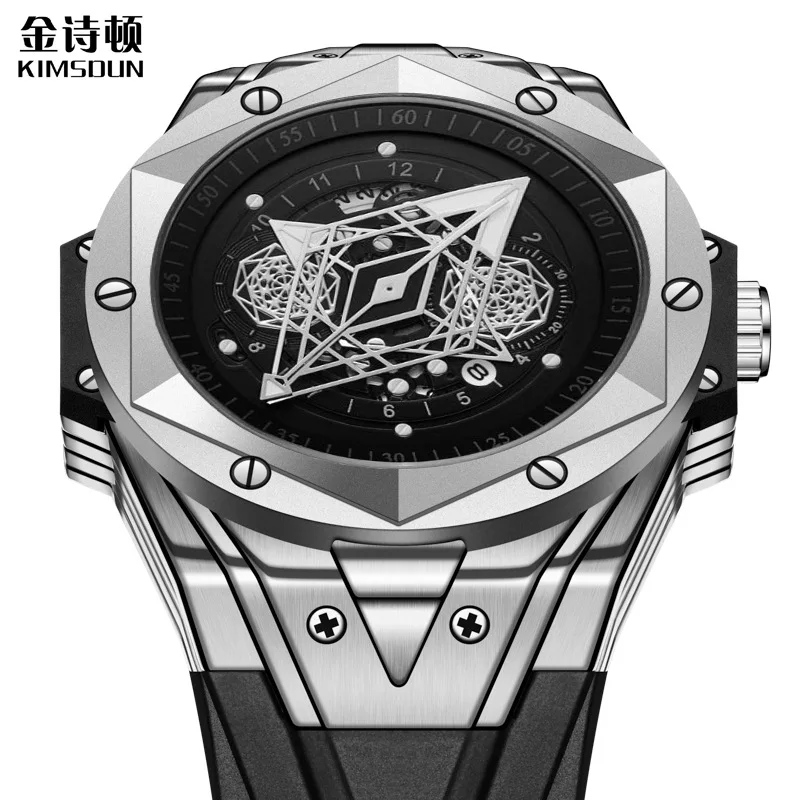 Kimsdun New Brand Popular Watch Men's Fashion Trend Tattoo Waterproof Silicone Quartz Watch
Kimsdun New Brand Popular Watch Men's Fashion Trend Tattoo Waterproof Silicone Quartz Watch