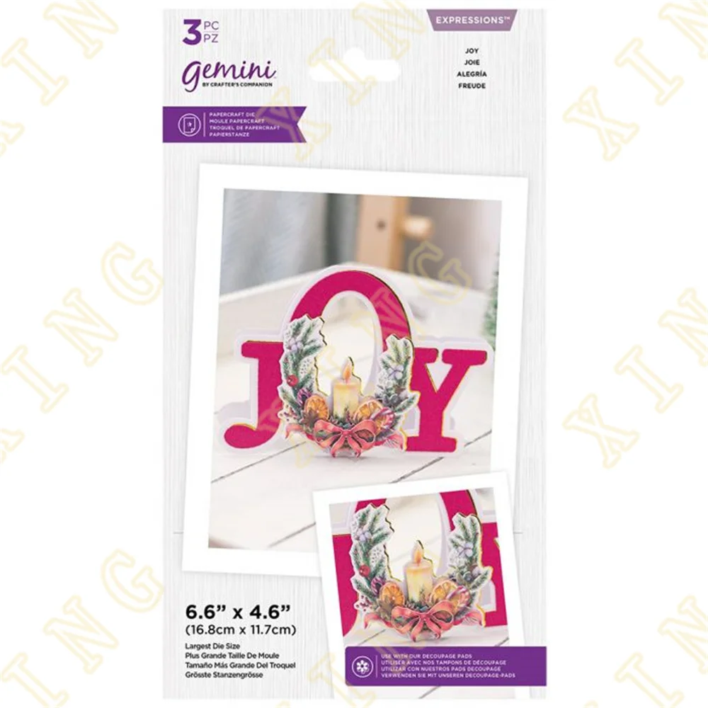 Joy 2022 New Arrival Metal Cutting Dies Scrapbook Diary Decoration Stencil Embossing Template Diy Greeting Card Handmade
Joy 2022 New Arrival Metal Cutting Dies Scrapbook Diary Decoration Stencil Embossing Template Diy Greeting Card Handmade