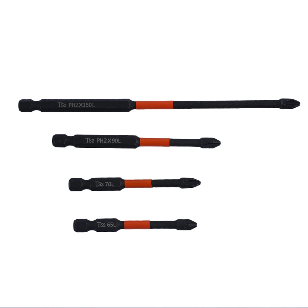 4Pcs PH2 Magnetic Batch Head Cross Screwdriver Impact Drill Bit Alloy Steel 65/70/90/150mm For Electric Screwdrivers Hand Drills
4Pcs PH2 Magnetic Batch Head Cross Screwdriver Impact Drill Bit Alloy Steel 65/70/90/150mm For Electric Screwdrivers Hand Drills