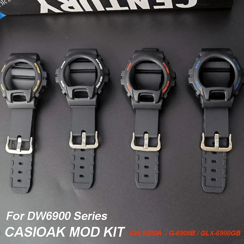 Rubber Strap for Casio G-SHOCK GW-6900A G-6900B GLX-6900GB Transparent Silicone Watch Strap for G Shock DW6900 Watch Accessories
Rubber Strap for Casio G-SHOCK GW-6900A G-6900B GLX-6900GB Transparent Silicone Watch Strap for G Shock DW6900 Watch Accessories
