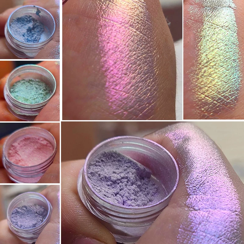 Metallic Highlighter Manicure Chameleon Ultra Fine Beauty Makeup Blue/Purple Glitter Laser Charming Eyes Eyeshadow Powder
Metallic Highlighter Manicure Chameleon Ultra Fine Beauty Makeup Blue/Purple Glitter Laser Charming Eyes Eyeshadow Powder