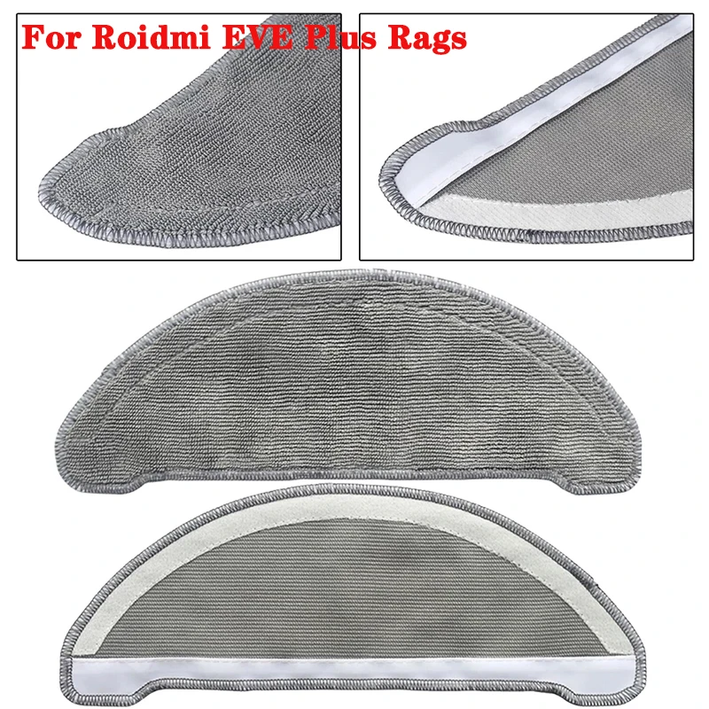 2022 New Durable Washable Mop Cloth Replacement Accessories For Roidmi EVE Plus Robot Vacuum Cleaner Mop Rag Spare Parts Gray
2022 New Durable Washable Mop Cloth Replacement Accessories For Roidmi EVE Plus Robot Vacuum Cleaner Mop Rag Spare Parts Gray