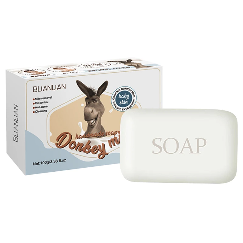 3Pcs Handmade Donkey Milk Soap Face Body Deep Cleaning Moisturizing Soap Whitening Brighten Skin Remove Dullness Exfoliator Soap
3Pcs Handmade Donkey Milk Soap Face Body Deep Cleaning Moisturizing Soap Whitening Brighten Skin Remove Dullness Exfoliator Soap