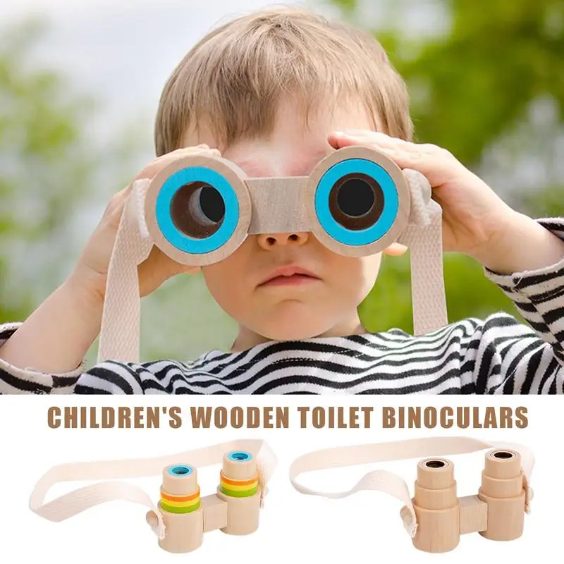 Binoculars For Kids Adjustable Folding Toy Binoculars For Kids Humanized Wooden Binoculars Toy Outdoor Toys For Boys Girls 
Binoculars For Kids Adjustable Folding Toy Binoculars For Kids Humanized Wooden Binoculars Toy Outdoor Toys For Boys Girls