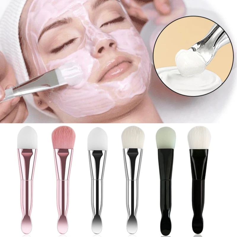 Skin Care Brush Double Head Soft Face Mask Brush Massager Beauty For Face Cleanser Brush Concealer Brush Flat Hair Applicator
Skin Care Brush Double Head Soft Face Mask Brush Massager Beauty For Face Cleanser Brush Concealer Brush Flat Hair Applicator
