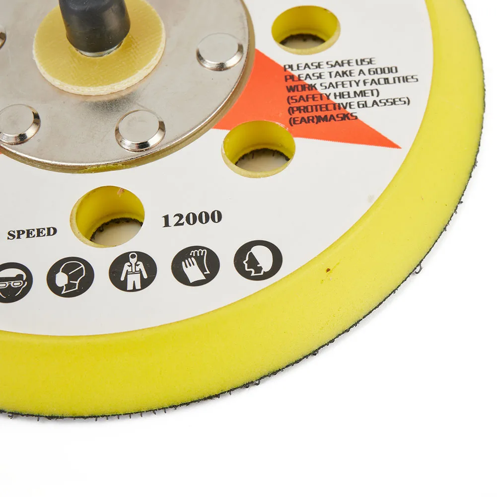 1* Backing Pad 125mm 5in 5inch/125mm Diameter 8holes Hook & Loop Polisher Sponge 1pc New Nice Pratical Durable
1* Backing Pad 125mm 5in 5inch/125mm Diameter 8holes Hook & Loop Polisher Sponge 1pc New Nice Pratical Durable