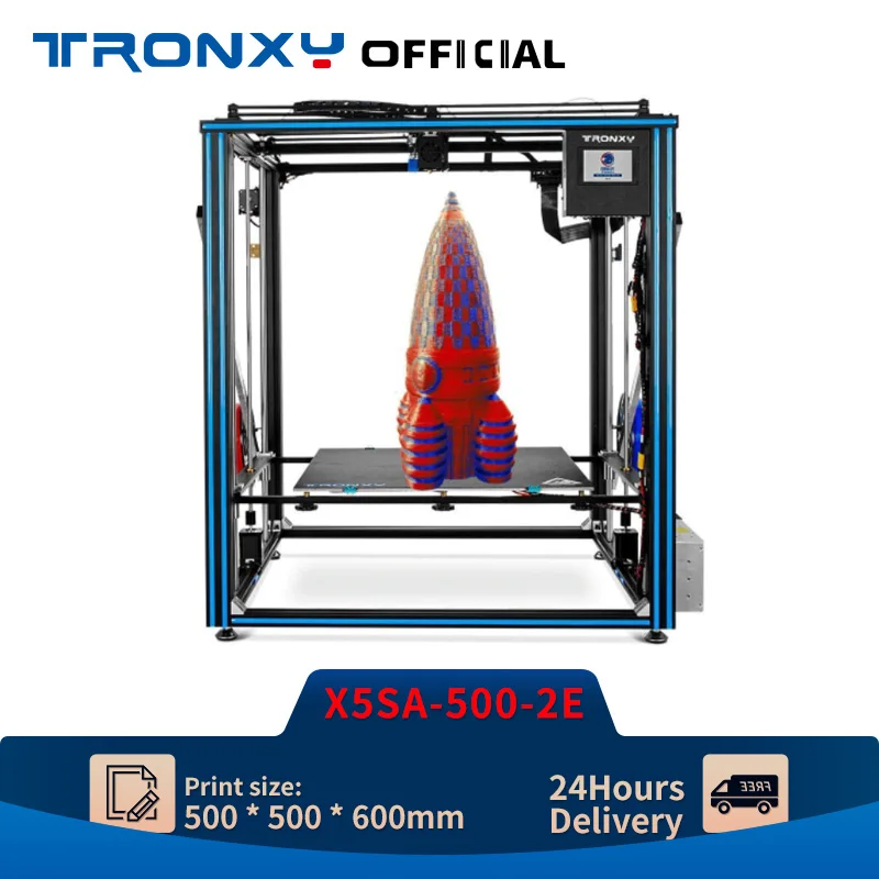 Новейший Модернизированный 3D принтер TRONXY X5SA-500-2E TMC2209, ультратихий драйвер, полнофункциональная большая Встроенная пластина, выключение пит...
Новейший Модернизированный 3D принтер TRONXY X5SA-500-2E TMC2209, ультратихий драйвер, полнофункциональная большая Встроенная пластина, выключение пит...