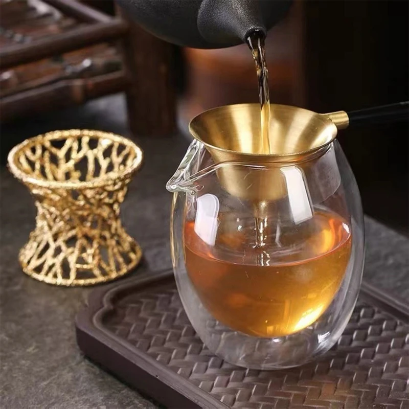 Long Handle Tea Strainer Reusable Copper Tea Strainer Sifter Loose Leaf Tea Infuser for Home Office Interval Diffuser KXRE
Long Handle Tea Strainer Reusable Copper Tea Strainer Sifter Loose Leaf Tea Infuser for Home Office Interval Diffuser KXRE