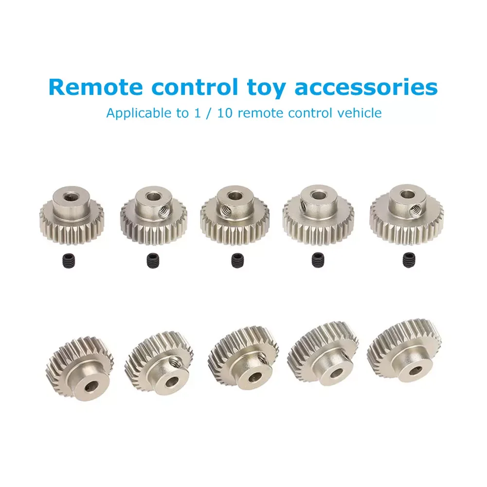 Pinion Motor Gear Combo Set 3.175mm 48DP 26T 27T 28T 29T 30T Pinion Motor Gear Combo Kits for 1/10 RC Car
Pinion Motor Gear Combo Set 3.175mm 48DP 26T 27T 28T 29T 30T Pinion Motor Gear Combo Kits for 1/10 RC Car
