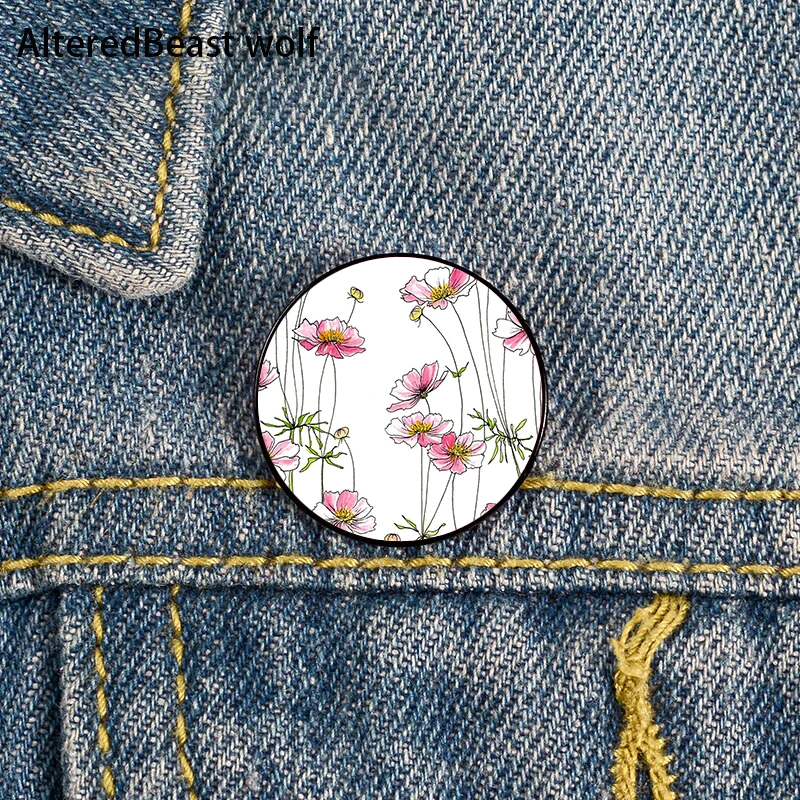 Pink Cosmos Flowers Pin Custom Funny Brooches Shirt Lapel Bag Cute Badge Cartoon Cute Jewelry Gift for Lover Girl Friends
Pink Cosmos Flowers Pin Custom Funny Brooches Shirt Lapel Bag Cute Badge Cartoon Cute Jewelry Gift for Lover Girl Friends